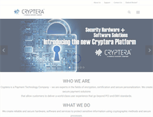 Tablet Screenshot of cryptera.com